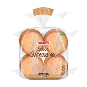 Bollos Artesano Bimbo 640g 1 Pieza
