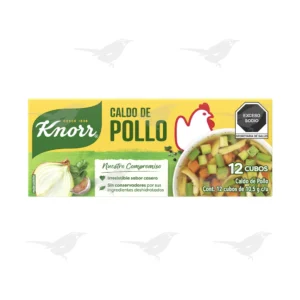Caldo Knorr de Pollo 12 Cubos de 10.5 g 1 Pieza