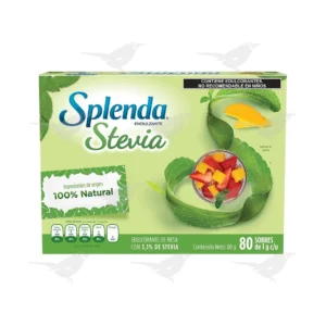 Endulzante Splenda stevia 80 sobres de 1 g 1 Pieza