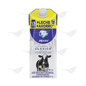 Leche Alpura Clásica Entera 1.5 Lt 1 Pieza