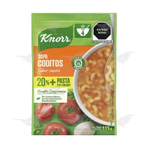 Sopa Instantánea Knorr Coditos 115 g 1 Pieza