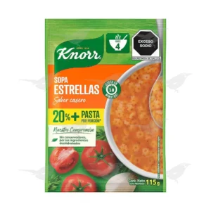 Sopa Instantánea Knorr Estrellas 115 g 1 Pieza