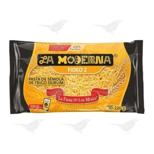 Sopa La Moderna Fideo No. 2 220 g 1 Pieza