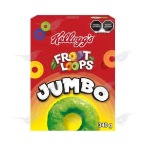 Cereal Kellogg's Froot Loops jumbo 340 g 1 Pieza