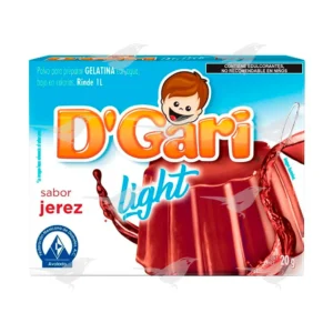 Gelatina Light D'Gari Jerez 20 g 1 Pieza