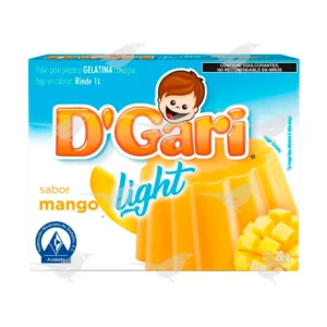Gelatina Light D'Gari Mango 20 g 1 Pieza