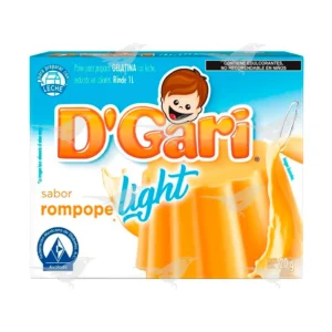 Gelatina Light D'Gari Rompope 20 g 1 Pieza
