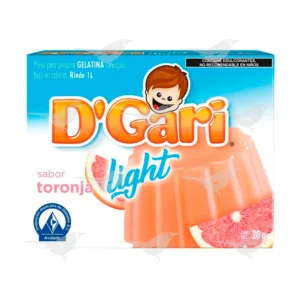 Gelatina Light D'Gari Toronja 20 g 1 Pieza