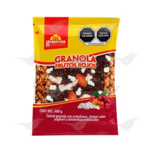 Granola Granvita Tradicional Frutos Rojos 400 g 1 Pieza