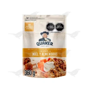 Granola Quaker Almendras y Miel 360 g 1 Pieza
