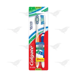 Cepillo de Dientes Colgate Triple Acción Medio 2 piezas