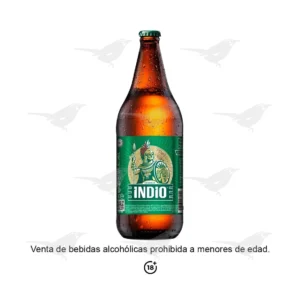 Cerveza Indio Botella de 940 ml