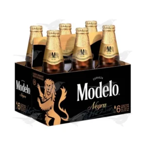 Cerveza Oscura Negra Modelo 6 Pack  Botella 355 ml