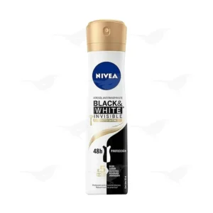 Desodorante Nivea Black & White Invisible Efecto Satín 150 ml