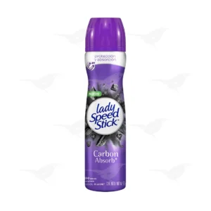 Desodorante en Aerosol Lady Speed Stick Carbón Absorb 91g