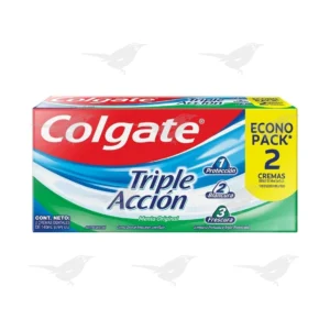 Pasta Dental Colgate Triple acción 2 Pack 140 ml