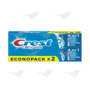 Pasta Dental Crest Complete 4 en 1 90 ml 2 pack