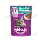 Alimento para Gatos Whiskas Soufflé Atún y Sardinas Sobre 85g