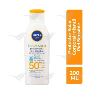 Protector Solar Spray Corporal NIVEA SUN Kids Protección y Piel Sensicle 200 ml