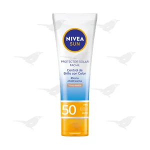 Protector Solar Facial NIVEA SUN Control de Brillo Tono Medio 50ml