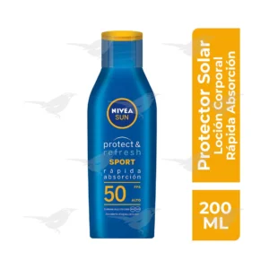 Protector Solar Loción Corporal NIVEA SUN Protect & Refresh Sport 200ml