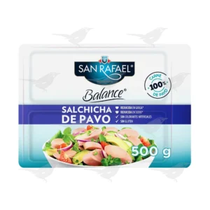 Salchicha San Rafael Balance de Pavo Receta Original 500 g