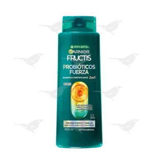 Shampoo 2 En 1 Garnier Fructis Probióticos Fuerza 650ml