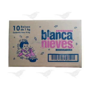 Detergente en Polvo Blanca Nieves 10 pzas 1 kg