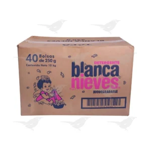 Detergente en Polvo Blanca Nieves 40 pzas 250 g
