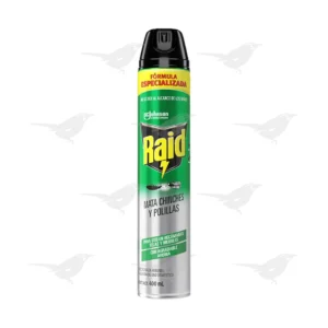 Insecticida en Aerosol Raid Mata Chinches y Polillas 400ml