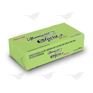 Mantequilla Gloria sin Sal 225g
