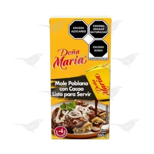 Mole Doña María Poblano con Cacao 360g