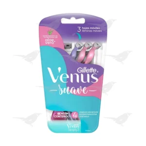 Rastrillo Desechable Gillette Venus Suave 4 piezas