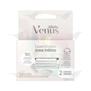 Repuestos Rastrillo Gillette Venus Area Intima 2 piezas