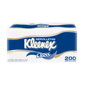 Servilletas Kleenex Class Hojas Dobles 200 piezas