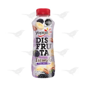 Yoghurt Yoplait Bebible Disfruta Licuado Pla/Mora/Nuez 307g