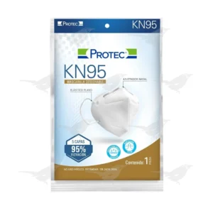 Mascarilla Protec KN 95 Blanco 1 pieza