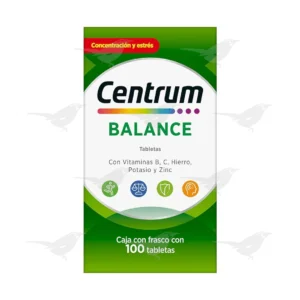 Tabletas Centrum Balance 100 Tabletas