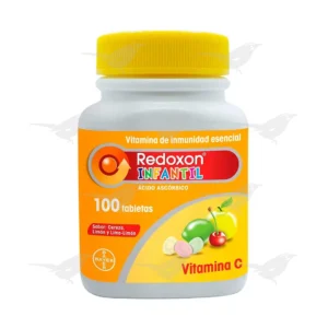 Tabletas Masticables Redoxon Infantil Vitamina C 100 Tabletas