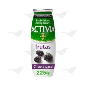 Yoghurt Activia Bebible Frutas Ciruela Pasa 225g