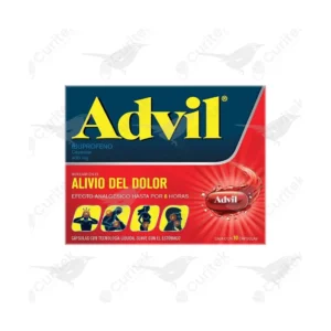 Capsulas Advil 400mg 10 capsulas