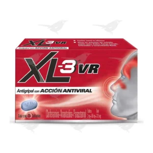 Capsulas XL-3 VR Antigripal  24 capsulas