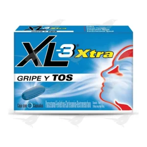 Capsulas XL-3 Xtra Gripe y Tos 12 capsulas