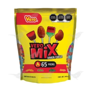 Paletas Vero Mix Fuego 940 g