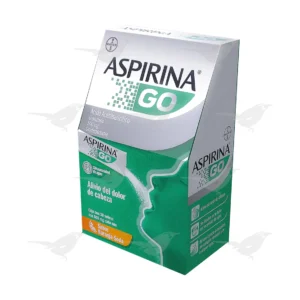 Sobres Aspirina Go Naranja Soda 10 sobres