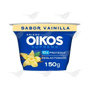 Yoghurt Griego Oikos Supremo Vainilla Deslactosado 150g