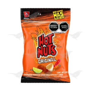 Cacahuates Barcel Hot Nuts Original Chile y Limón 200 g