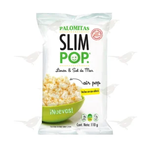 Palomitas Slim Pop Limón y Sal de Mar 110 g