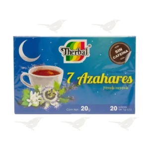 Té 7 Azahares sin Cafeína Therbal  20 sobres