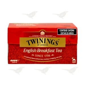 Té Desayuno Ingles Twinings 25 sobres